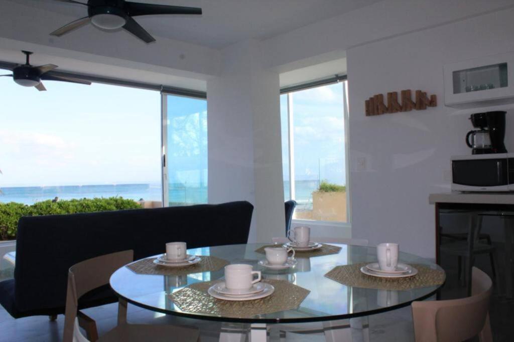 Beach Front Renewed Apartment Cancun Exterior photo